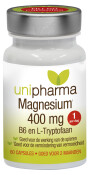 unipharma Magnesium 400 mg B6 en L-Tryptofaan
